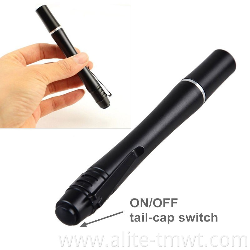 Promotional uv led 395nm flashlight pen light